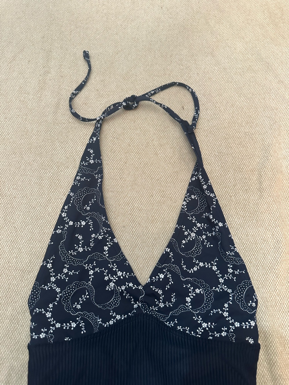 New! Frankie’s Bikinis Genevieve Ribbed Bandana Bikini Top Dixie 38979 - Picture 7 of 10